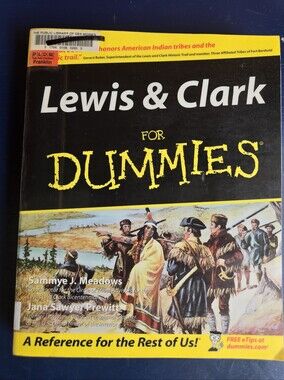 Lewis & Clark For Dummies Paperback - Black and Yellow